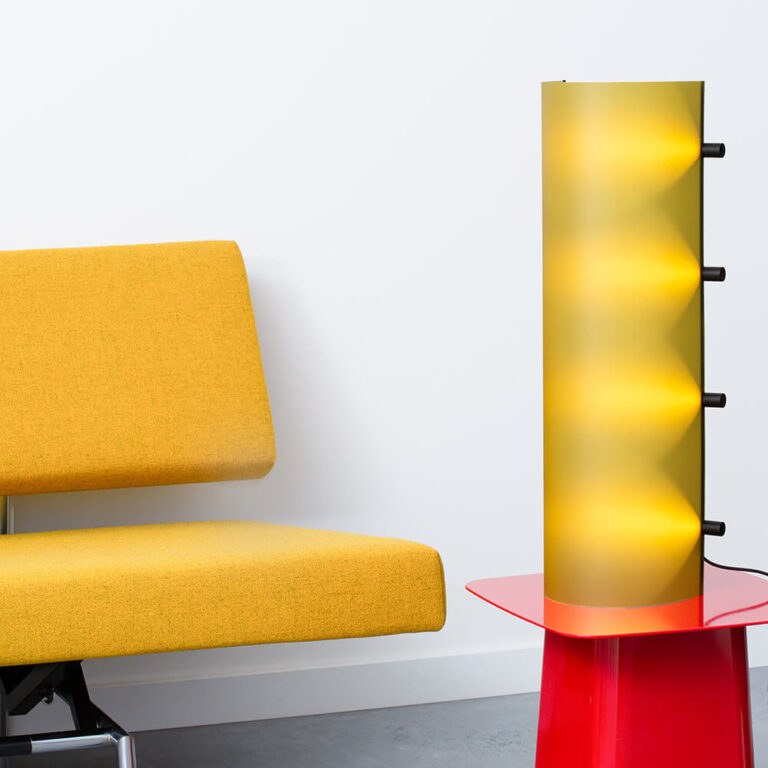 Connection Clamp Lamp 4 – Lemon Yellow – Studio Ilse Bouwens