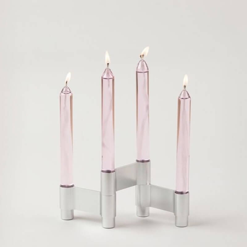 Hulpeloosheid natuurpark interieur Glazen kaarsen (set van 2) - Exclusieve kaarsen - Studio About