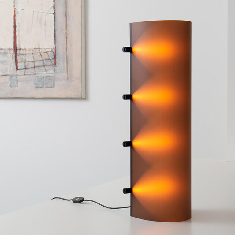 Connection Clamp Lamp 4 – Chocolate Brown – Studio Ilse Bouwens