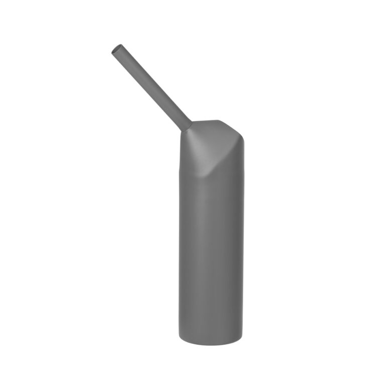 De Colibri gieter staal van Blomus is gemaakt van hoogwaardig staal en voorzien van een poedercoating. Dit is de kleur Steel Gray (donkergrijs).